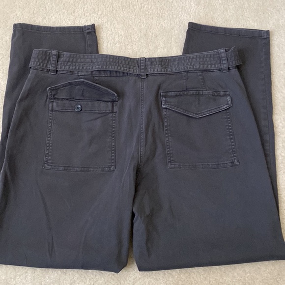 Loft soft Grey Twill Pants - Picture 3 of 3